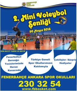 2015 Fenerbahçe İstanbul Mini Voleybol Şenliği